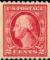 Scott 442<br />2c George Washington - Type I<br />Coil Single<br /><span class=quot;smallerquot;>(reference or stock image)</span>