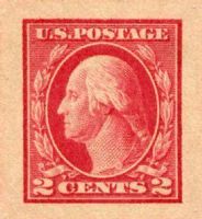 Scott 482<br />2c George Washington<br />Imperforate Pane Single<br /><span class=quot;smallerquot;>(reference or stock image)</span>