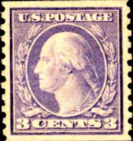 Scott 494<br />3c George Washington - Type II<br />Coil Single<br /><span class=quot;smallerquot;>(reference or stock image)</span>