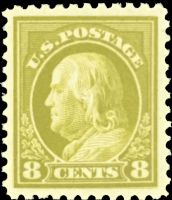 Scott 508<br />8c Benjamin Franklin<br />Pane Single<br /><span class=quot;smallerquot;>(reference or stock image)</span>