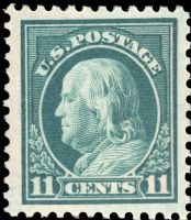 Scott 511<br />11c Benjamin Franklin<br />Pane Single<br /><span class=quot;smallerquot;>(reference or stock image)</span>