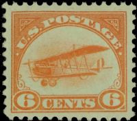 Scott C1<br />6c Curtis JN 'Jenny' - Orange<br />Pane Single: VF-NH<br /><span class=quot;smallerquot;>(reference or stock image)</span>