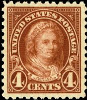 Scott 556<br />4c Martha Washington<br />Pane Single<br /><span class=quot;smallerquot;>(reference or stock image)</span>