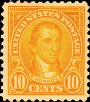 Scott 562<br />10c James Monroe<br />Pane Single<br /><span class=quot;smallerquot;>(reference or stock image)</span>