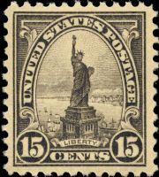 Scott 566<br />15c Statue of Liberty<br />Pane Single<br /><span class=quot;smallerquot;>(reference or stock image)</span>