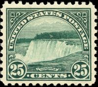 Scott 568<br />25c Niagara Falls<br />Pane Single<br /><span class=quot;smallerquot;>(reference or stock image)</span>