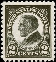 Scott 610<br />2c Warren G. Harding Memorial<br />Pane Single<br /><span class=quot;smallerquot;>(reference or stock image)</span>