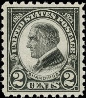 Scott 612<br />2c Warren G. Harding Memorial<br />Pane Single<br /><span class=quot;smallerquot;>(reference or stock image)</span>