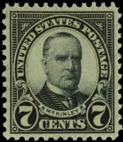 Scott 639<br />7c William McKinley<br />Pane Single<br /><span class=quot;smallerquot;>(reference or stock image)</span>