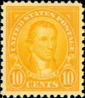 Scott 642<br />10c James Monroe<br />Pane Single<br /><span class=quot;smallerquot;>(reference or stock image)</span>