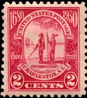 Scott 683<br />2c Carolina Province & Charleston Founding<br />Pane Single<br /><span class=quot;smallerquot;>(reference or stock image)</span>