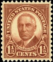 Scott 684<br />1½c Warren Gamaliel Harding<br />Pane Single<br /><span class=quot;smallerquot;>(reference or stock image)</span>