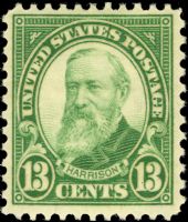 Scott 694<br />13c Benjamin Harrison<br />Pane Single<br /><span class=quot;smallerquot;>(reference or stock image)</span>