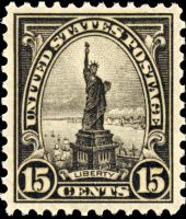 Scott 696<br />15c Statue of Liberty<br />Pane Single<br /><span class=quot;smallerquot;>(reference or stock image)</span>