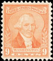 Scott 714<br />9c George Washington Birth Centennial<br />Pane Single<br /><span class=quot;smallerquot;>(reference or stock image)</span>