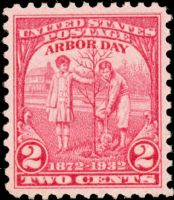 Scott 717<br />2c Arbor Day<br />Pane Single<br /><span class=quot;smallerquot;>(reference or stock image)</span>