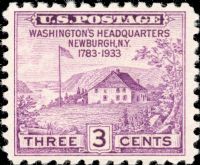 Scott 727<br />3c Proclamation of Peace Washington's HQ at Newburgh NY<br />Pane Single<br /><span class=quot;smallerquot;>(reference or stock image)</span>