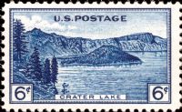 Scott 745<br />6c Crater Lake OR<br />Pane Single<br /><span class=quot;smallerquot;>(reference or stock image)</span>