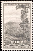 Scott 749<br />10c Great Smokey Mountains NC/TN<br />Pane Single<br /><span class=quot;smallerquot;>(reference or stock image)</span>