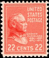 Scott 827<br />22c Grover Cleveland<br />Pane Single<br /><span class=quot;smallerquot;>(reference or stock image)</span>