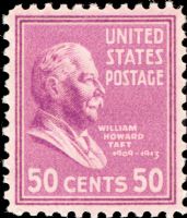 Scott 831<br />50c William Howard Taft<br />Pane Single<br /><span class=quot;smallerquot;>(reference or stock image)</span>