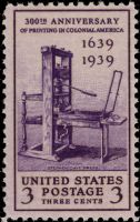 Scott 857<br />3c Printing In America<br />Pane Single<br /><span class=quot;smallerquot;>(reference or stock image)</span>
