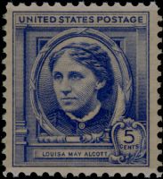 Scott 862<br />5c Louisa May Alcott<br />Pane Single<br /><span class=quot;smallerquot;>(reference or stock image)</span>