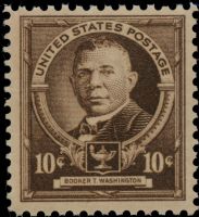 Scott 873<br />10c Booker T. Washington<br />Pane Single<br /><span class=quot;smallerquot;>(reference or stock image)</span>