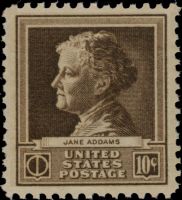 Scott 878<br />10c Jane Addams<br />Pane Single<br /><span class=quot;smallerquot;>(reference or stock image)</span>