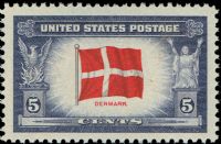 Scott 920<br />5c Denmark<br />Pane Single<br /><span class=quot;smallerquot;>(reference or stock image)</span>