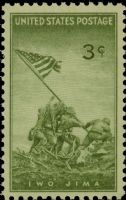 Scott 929<br />3c Iwo Jima - Marines<br />Pane Single<br /><span class=quot;smallerquot;>(reference or stock image)</span>