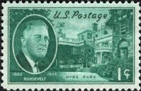 Scott 930<br />1c Hyde Park - Franklin D. Roosevelt Memorial<br />Pane Single<br /><span class=quot;smallerquot;>(reference or stock image)</span>