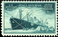 Scott 939<br />3c Merchant Marine -- WWII Victory<br />Pane Single<br /><span class=quot;smallerquot;>(reference or stock image)</span>