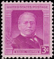 Scott 988<br />3c Samuel Gompers<br />Pane Single<br /><span class=quot;smallerquot;>(reference or stock image)</span>