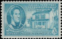 Scott 996<br />3c Indiana Territory Sesquicentennial<br />Pane Single<br /><span class=quot;smallerquot;>(reference or stock image)</span>