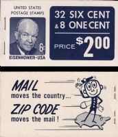 Scott BK119<br />$2.00 | 6c Dwight D. Eisenhower<br />COMBO Booklet<br /><span class=quot;smallerquot;>(reference or stock image)</span>