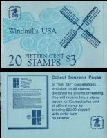Scott BK135<br />$3.00 | 15c Windmills<br />Booklet<br /><span class=quot;smallerquot;>(reference or stock image)</span>