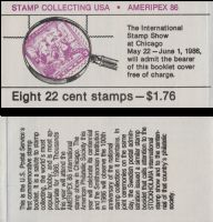 Scott BK153<br />$1.76 | 22c Stamp Collecting<br />Booklet<br /><span class=quot;smallerquot;>(reference or stock image)</span>
