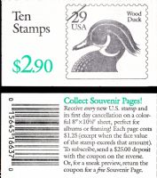 Scott BK173<br />$2.90 | 29c Wood Duck - Black Denomination<br />Booklet<br /><span class=quot;smallerquot;>(reference or stock image)</span>