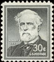 Scott 1049a-Dry<br />30c Robert E. Lee<br />Black; Pane Single;<br /><span class=quot;smallerquot;>(reference or stock image)</span>