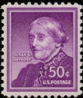 Scott 1051a-Dry<br />50c Susan B. Anthony<br />Pane Single<br /><span class=quot;smallerquot;>(reference or stock image)</span>