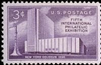 Scott 1076<br />3c Fifth International Philatelic Exhibition<br />Pane Single<br /><span class=quot;smallerquot;>(reference or stock image)</span>