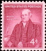 Scott 1121<br />4c Noah Webster<br />Pane Single<br /><span class=quot;smallerquot;>(reference or stock image)</span>