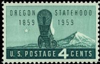 Scott 1124<br />4c Oregon Statehood Centennial<br />Pane Single<br /><span class=quot;smallerquot;>(reference or stock image)</span>