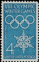 Scott 1146<br />4c VIII Olympic Winter Games: 1960 - Squaw Calley CA<br />Pane Single<br /><span class=quot;smallerquot;>(reference or stock image)</span>