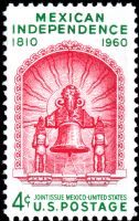 Scott 1157<br />4c Mexican Independence Sesquicentennial<br />Pane Single<br /><span class=quot;smallerquot;>(reference or stock image)</span>