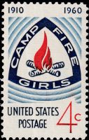 Scott 1167<br />4c Camp Fire Girls<br />Pane Single<br /><span class=quot;smallerquot;>(reference or stock image)</span>