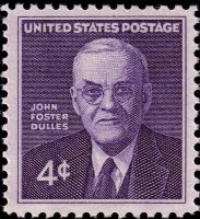 Scott 1172<br />4c John Foster Dulles<br />Pane Single<br /><span class=quot;smallerquot;>(reference or stock image)</span>