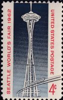 Scott 1196<br />4c Seattle Worlds Fair<br />Pane Single<br /><span class=quot;smallerquot;>(reference or stock image)</span>