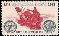 Scott 1261<br />5c Battle of New Orleans Sesquicentennial<br />Pane Single<br /><span class=quot;smallerquot;>(reference or stock image)</span>